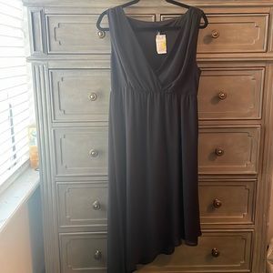 Torrid Chiffon Asymmetrical Sleeveless Dress